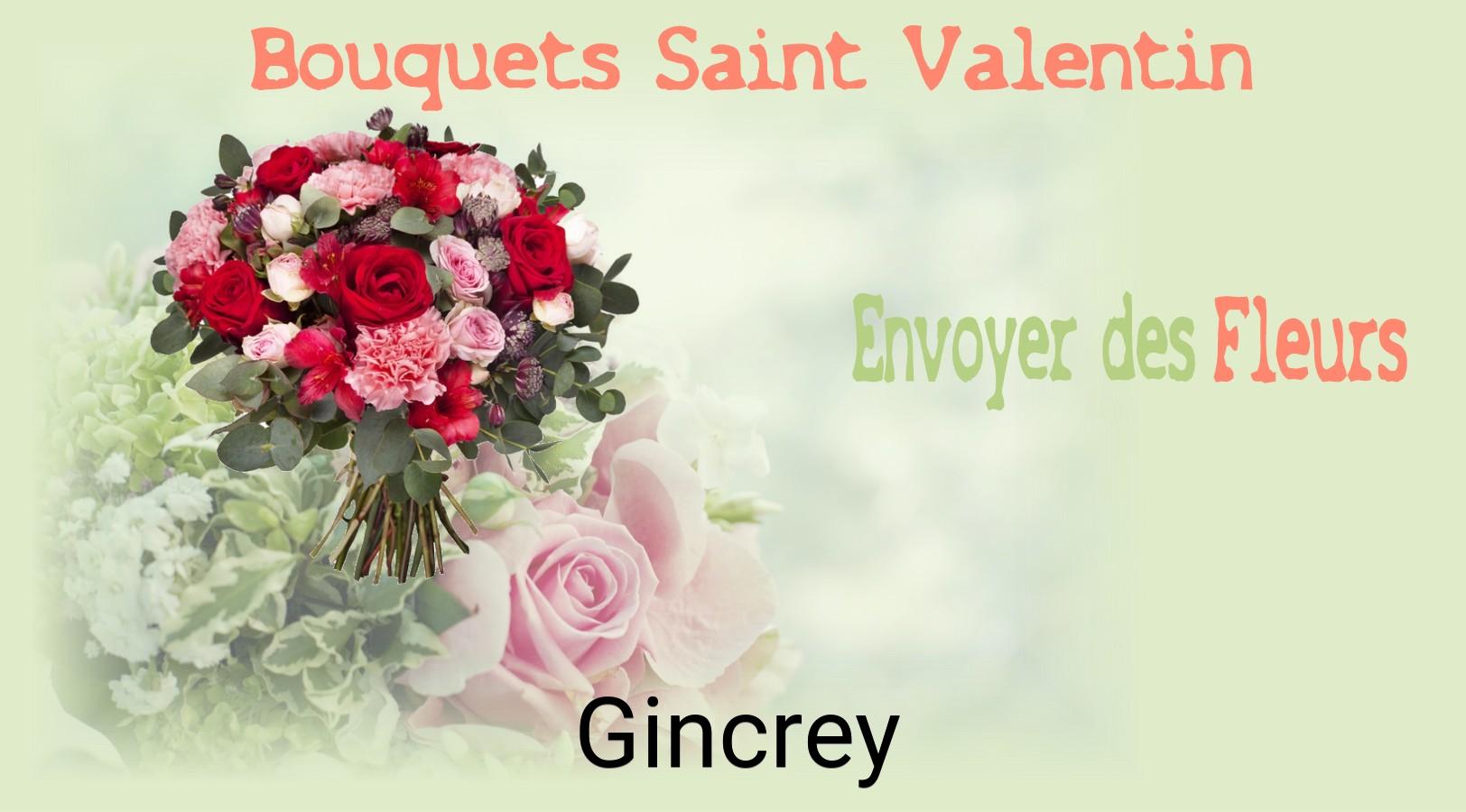 Roses de Saint-Valentin livrées à Gincrey